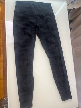 lululemon athletica Black Camo High-Rise Leggings